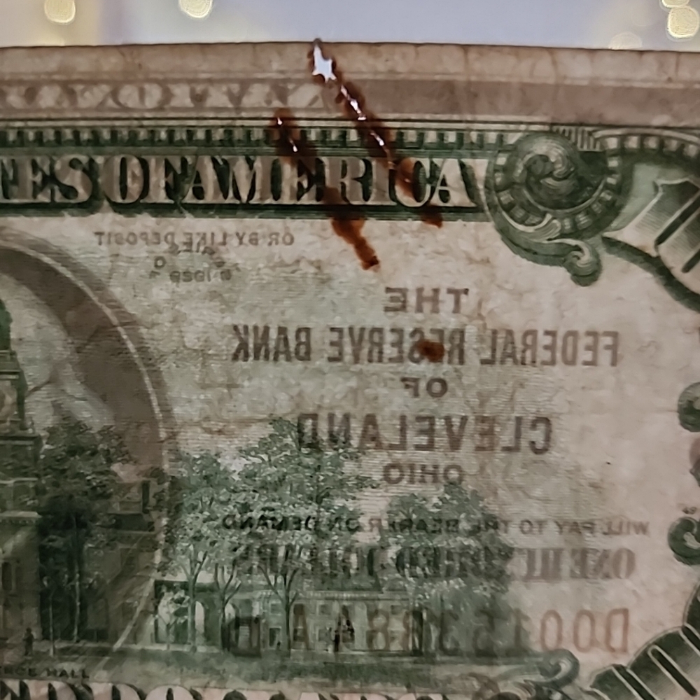 1929 $100 Bill Federal Reserve Note Bank of Cleveland, Ohio - Picture 3 of 3